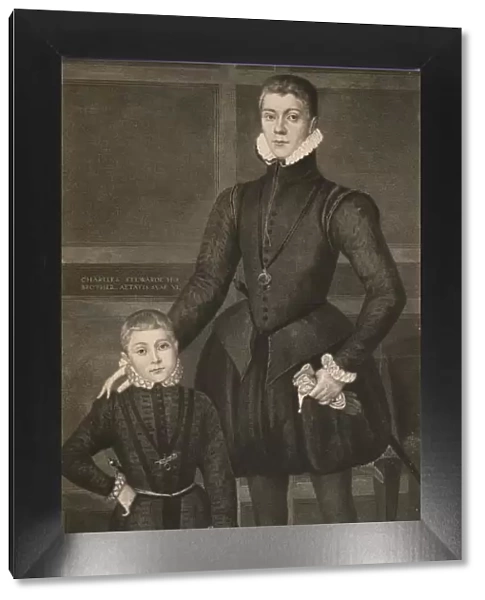 Henry Lord Darnley, and his Brother Charles, c16th century, (1904)