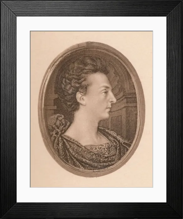 Framed Print : Portrait - Henry, Prince of Wales, 1610, (1904). Artist: Isaac Oliver I Framed Print : Portrait - Henry, Prince of Wales, 1610, (1904). Artist: Isaac Oliver I
