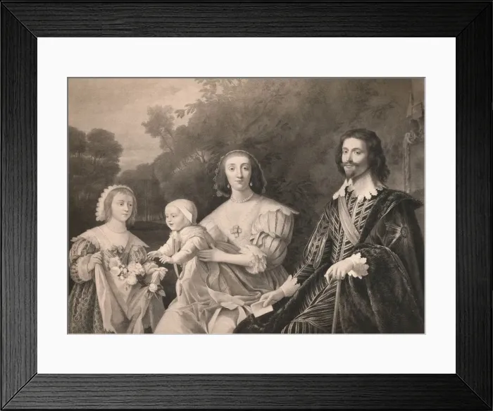 Framed Print : George Villiers, Duke of Buckingham and Family, 1628, (1904). Artist: Gerrit van Honthorst Framed Print : George Villiers, Duke of Buckingham and Family, 1628, (1904). Artist: Gerrit van Honthorst