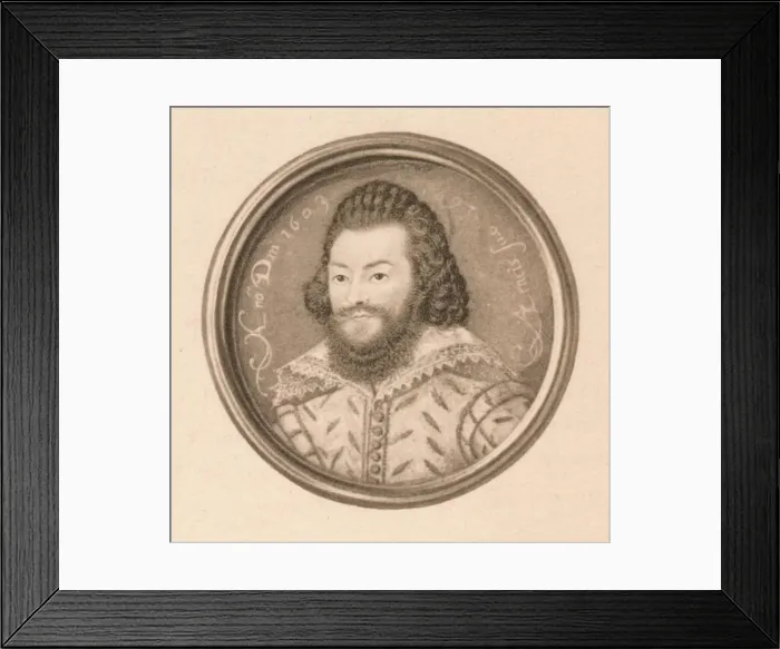 Framed Print : Henry Wriothesley, Earl of Southampton, c16th century, (1904). Artist: Nicholas Hilliard Framed Print : Henry Wriothesley, Earl of Southampton, c16th century, (1904). Artist: Nicholas Hilliard