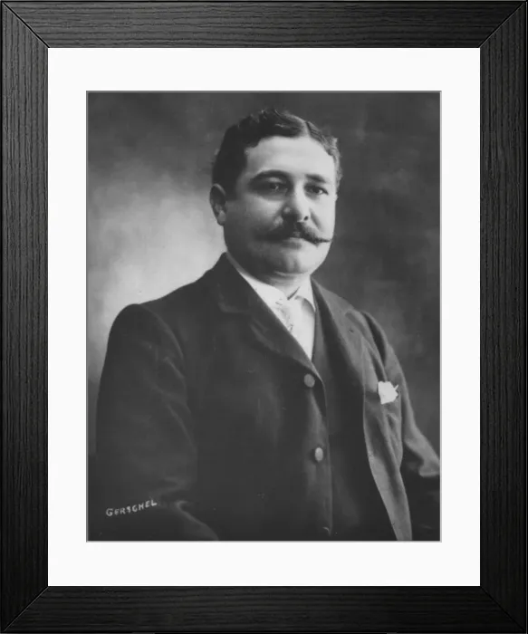 Framed Print : Leon Daudet, c1893. Artist: Aaron Gerschel Framed Print : Leon Daudet, c1893. Artist: Aaron Gerschel