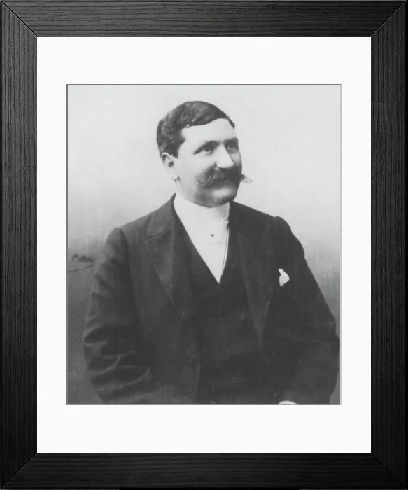 Framed Print : Comte De Nion. c1893. Artist: Eugene Pirou
