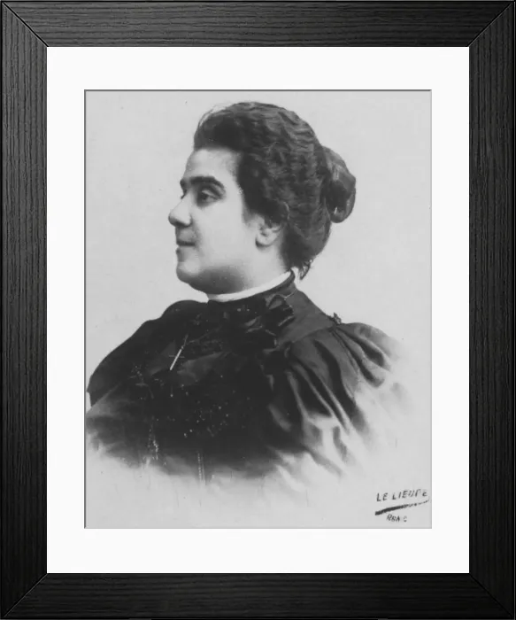 Framed Print : Mathilde Serao, c1893 Framed Print : Mathilde Serao, c1893