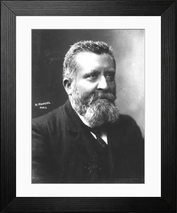 Framed Print : Jaures (Jean), c1893. Artist: Henri Manuel Framed Print : Jaures (Jean), c1893. Artist: Henri Manuel
