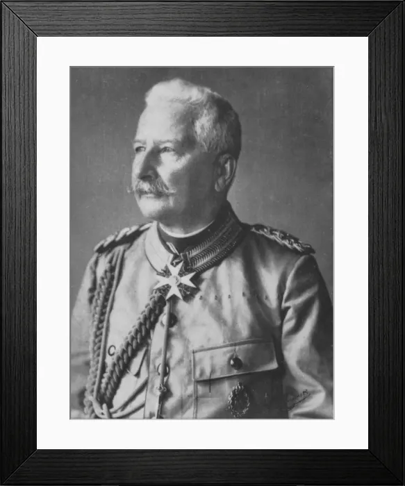 Framed Print : De Waldersee, c1893 Framed Print : De Waldersee, c1893