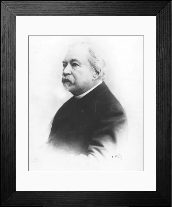 Framed Print : De Mahy, c1893. Artist: Andre-Adolphe-Eugene Disderi Framed Print : De Mahy, c1893. Artist: Andre-Adolphe-Eugene Disderi