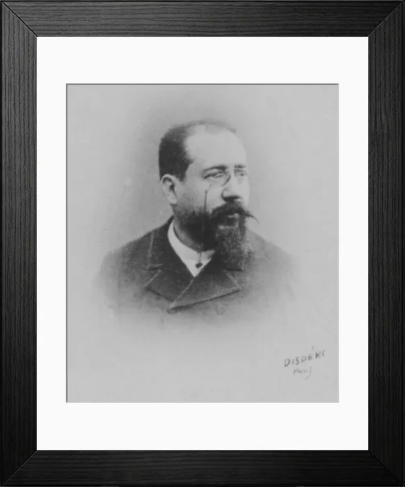 Framed Print : Rouvier, c1893. Artist: Andre-Adolphe-Eugene Disderi Framed Print : Rouvier, c1893. Artist: Andre-Adolphe-Eugene Disderi