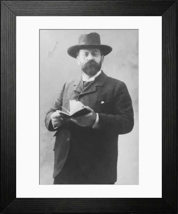 Framed Print : Emile Moreau, c1893 Framed Print : Emile Moreau, c1893
