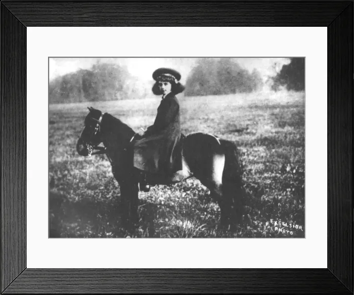 Framed Print : Yolande, c1893. Artist: Excelsior Photo Framed Print : Yolande, c1893. Artist: Excelsior Photo