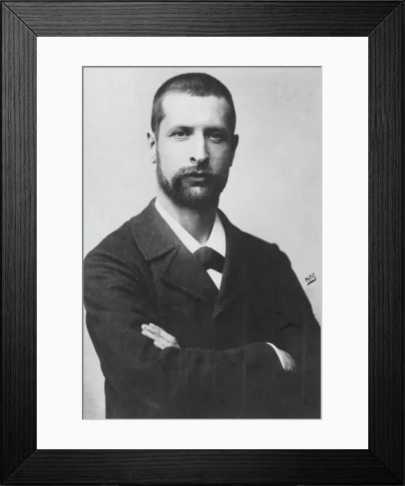 Framed Print : Yersin, c1893. Artist: Pierre Petit Framed Print : Yersin, c1893. Artist: Pierre Petit