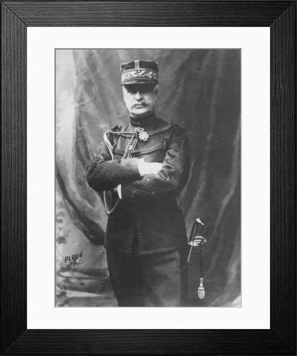 Framed Print : General Lacroix, c1893. Artist: Eugene Pirou Framed Print : General Lacroix, c1893. Artist: Eugene Pirou