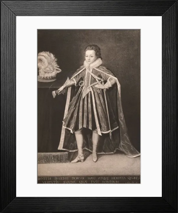 Framed Print : Henry, Prince of Wales, c16th century, (1904) Framed Print : Henry, Prince of Wales, c16th century, (1904)