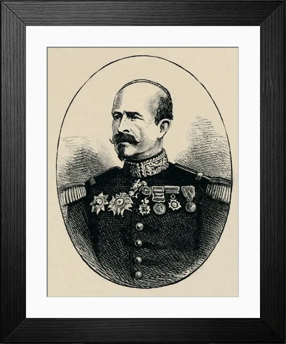 Framed Print : General Trochu, 1902 Framed Print : General Trochu, 1902