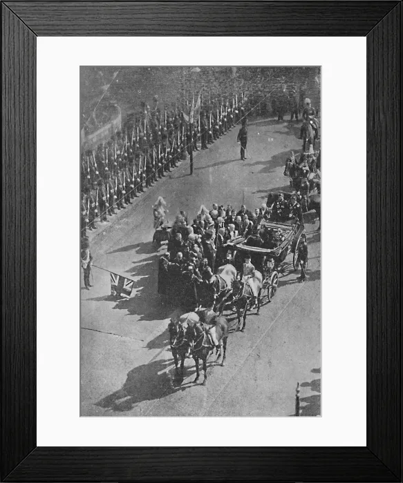 Framed Print : The Queens visit to Ireland, 1900 Framed Print : The Queens visit to Ireland, 1900