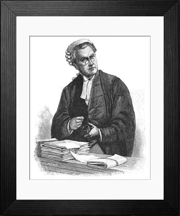 Framed Print : The Late Lord Russell of Killowen, 1900 Framed Print : The Late Lord Russell of Killowen, 1900