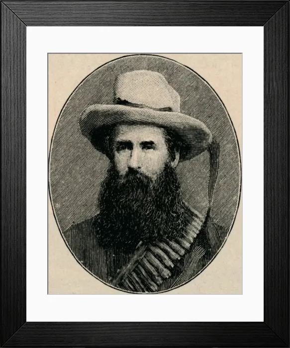 Framed Print : General Pretorius, 1902 Framed Print : General Pretorius, 1902