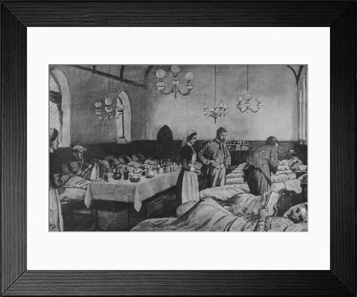 Framed Print : A Church at Ladysmith Used as a Hospital, 1902 Framed Print : A Church at Ladysmith Used as a Hospital, 1902