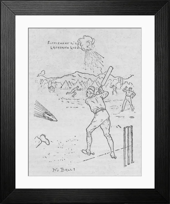 Framed Print : Humours of the Siege, 1902 Framed Print : Humours of the Siege, 1902