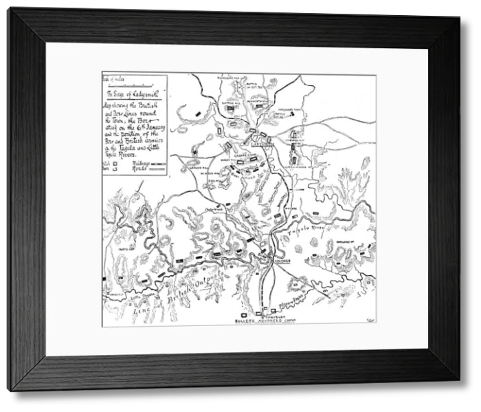 Framed Print : The Siege of Ladysmith, c1899, (1902) Framed Print : The Siege of Ladysmith, c1899, (1902)