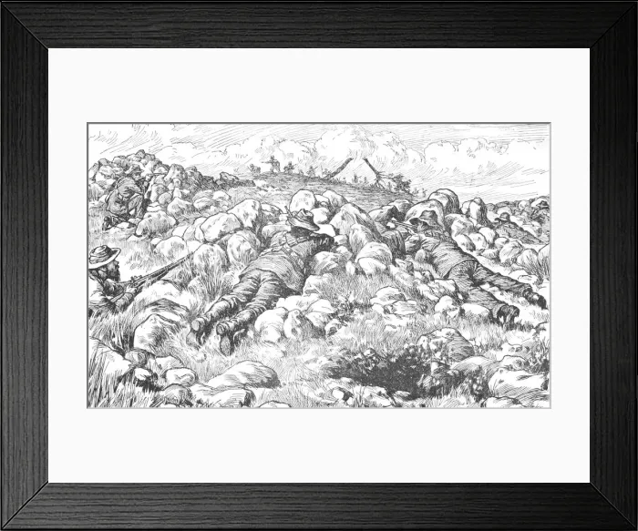 Framed Print : Boer Sharpshooters Near Ladysmith, 1902 Framed Print : Boer Sharpshooters Near Ladysmith, 1902