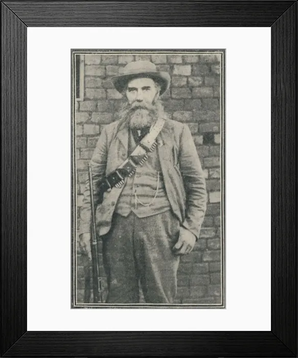 Framed Print : General Snyman, 1902 Framed Print : General Snyman, 1902