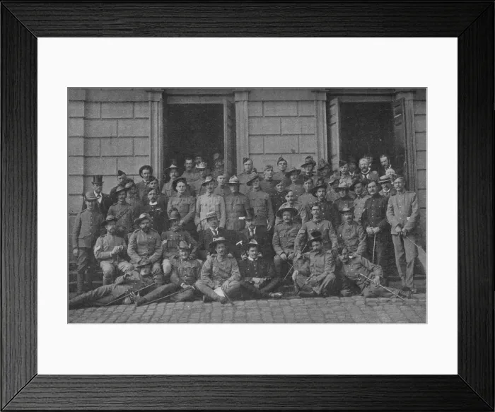 Framed Print : The Visit of the Colonials to Windsor, 1902. Artists: Unknown, James Russell & Sons