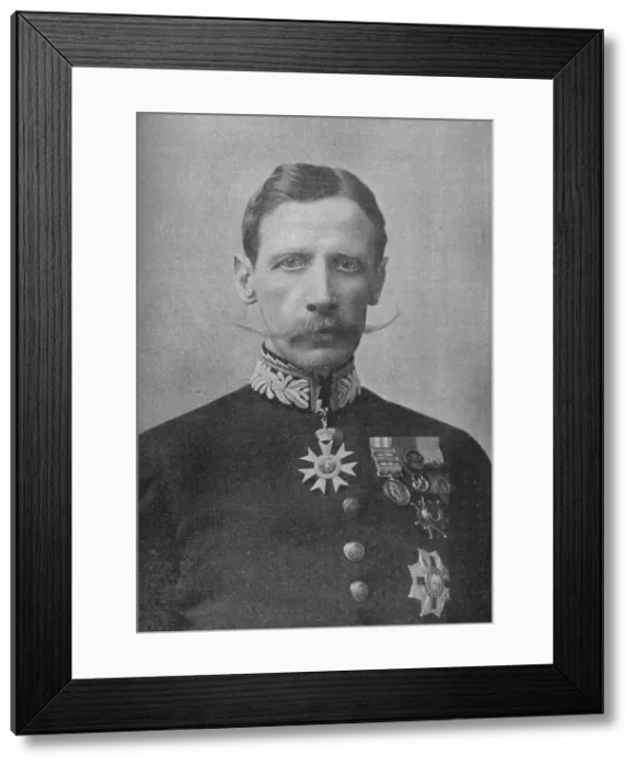 Framed Print : Sir Claude Macdonald, 1902. Artist: Joseph John Elliott Framed Print : Sir Claude Macdonald, 1902. Artist: Joseph John Elliott