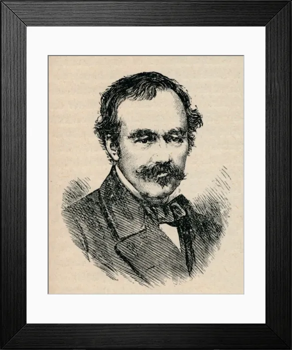 Framed Print : Sir James Outram, c1850, (1902) Framed Print : Sir James Outram, c1850, (1902)