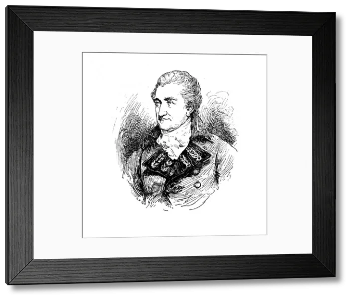 Framed Print : Commodore Nathaniel Dance, 1902. Artist: Charles Turner Framed Print : Commodore Nathaniel Dance, 1902. Artist: Charles Turner