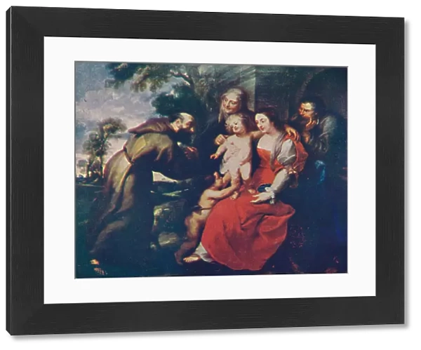 The Holy Family with Saints Francis and Anne and the Infant Saint John the Baptist, c1630. (c1935) Artist: Peter Paul Rubens