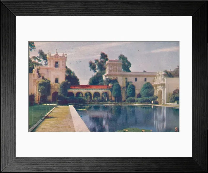 Framed Print : The Lily Pond, c1935 Framed Print : The Lily Pond, c1935