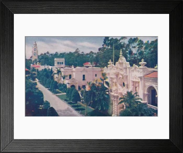 Framed Print : The Avenue of Palaces, c1935 Framed Print : The Avenue of Palaces, c1935