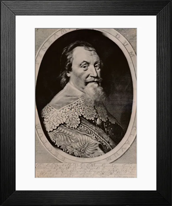 Framed Print : Axel Oxenstierna, Count of Sodermore, Swedish statesman, 17th century (1894). Artist: Willem Jacobzoon Delff Framed Print : Axel Oxenstierna, Count of Sodermore, Swedish statesman, 17th century (1894). Artist: Willem Jacobzoon Delff