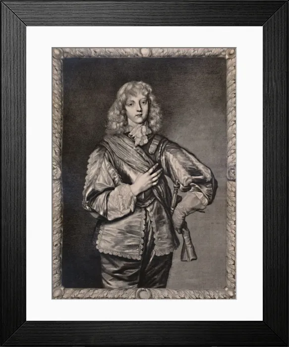 Framed Print : Philip Herbert, 5th Earl of Pembroke, mid 17th century (1894). Artist: Pierre Lombart Framed Print : Philip Herbert, 5th Earl of Pembroke, mid 17th century (1894). Artist: Pierre Lombart