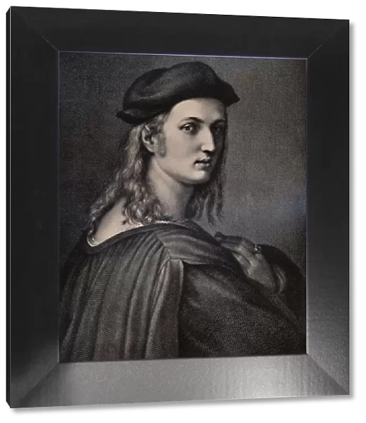 Raphael Sanzio, Italian Renaissance artist, 18th or 19th century (1894). Artist: Raphael Morghen