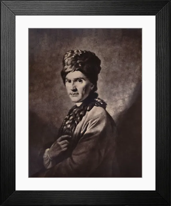 Framed Print : Jean-Jacques Rousseau, French philosopher and writer, 18th century (1894). Artist: David Martin Framed Print : Jean-Jacques Rousseau, French philosopher and writer, 18th century (1894). Artist: David Martin