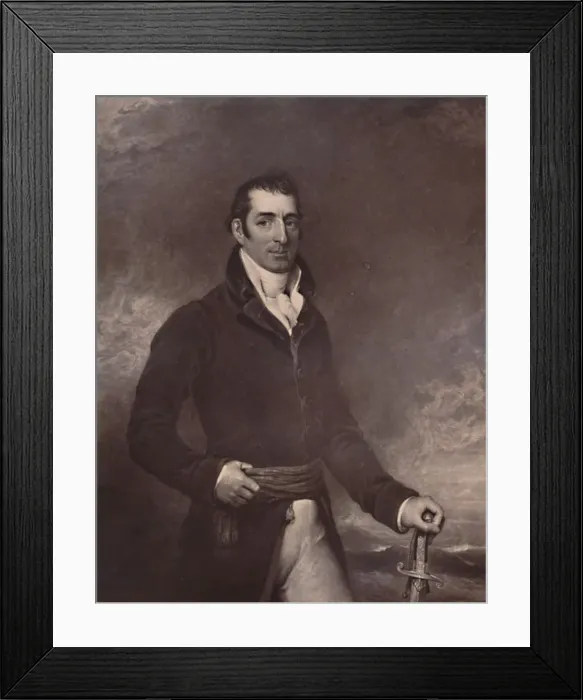 Framed Print : Arthur Wellesley, 1st Duke of Wellington, Irish soldier and politician, c1817 (1894). Artist: Charles Turner Framed Print : Arthur Wellesley, 1st Duke of Wellington, Irish soldier and politician, c1817 (1894). Artist: Charles Turner