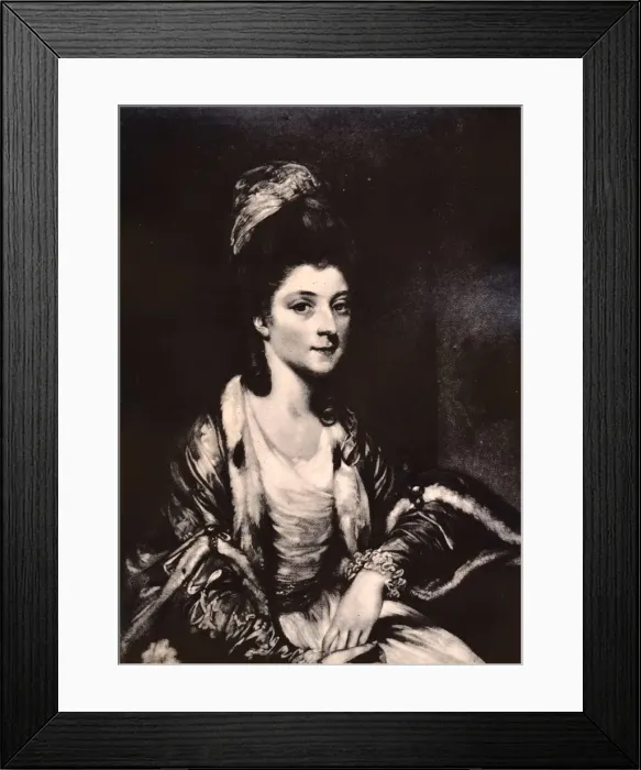 Framed Print : Mrs Callender, of Craigforth, 19th century (1894). Artist: W Dickinson Framed Print : Mrs Callender, of Craigforth, 19th century (1894). Artist: W Dickinson