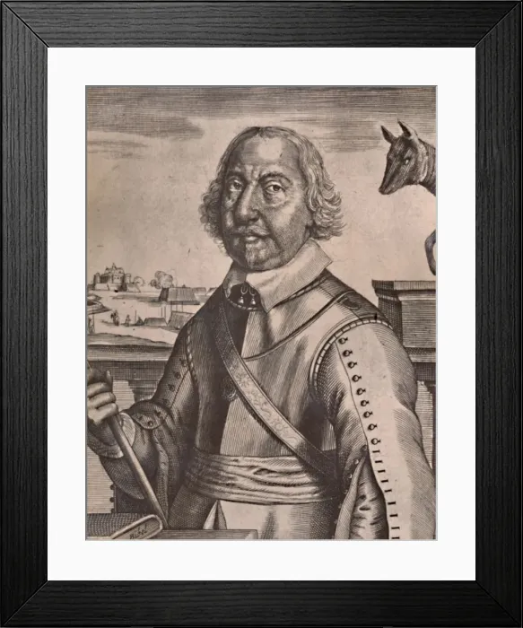 Framed Print : Oliver Cromwell, English Parliamentarian soldier and politician, c17th century (1894) Framed Print : Oliver Cromwell, English Parliamentarian soldier and politician, c17th century (1894)