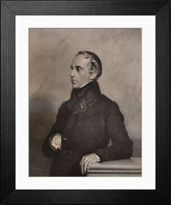 Framed Print : Francois Pierre Guillaume Guizot, French politician and historian, 19th century (1894). Artist: Luigi Calamatta Framed Print : Francois Pierre Guillaume Guizot, French politician and historian, 19th century (1894). Artist: Luigi Calamatta