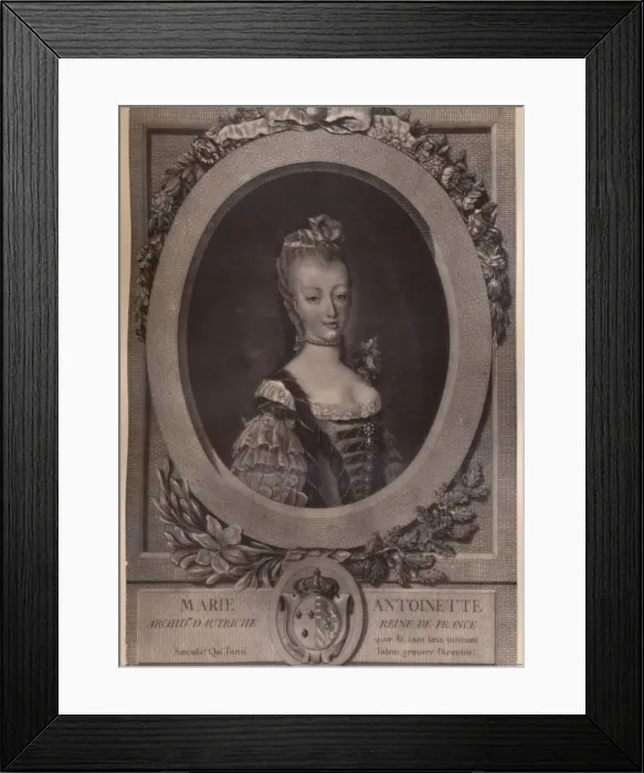 Framed Print : Marie Antoinette, Queen of France, late 18th century (1894) Framed Print : Marie Antoinette, Queen of France, late 18th century (1894)
