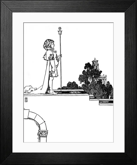 Framed Print : And the Nearer They Were To The Door The Prouder They Looked, c1930. Artist: W Heath Robinson Framed Print : And the Nearer They Were To The Door The Prouder They Looked, c1930. Artist: W Heath Robinson