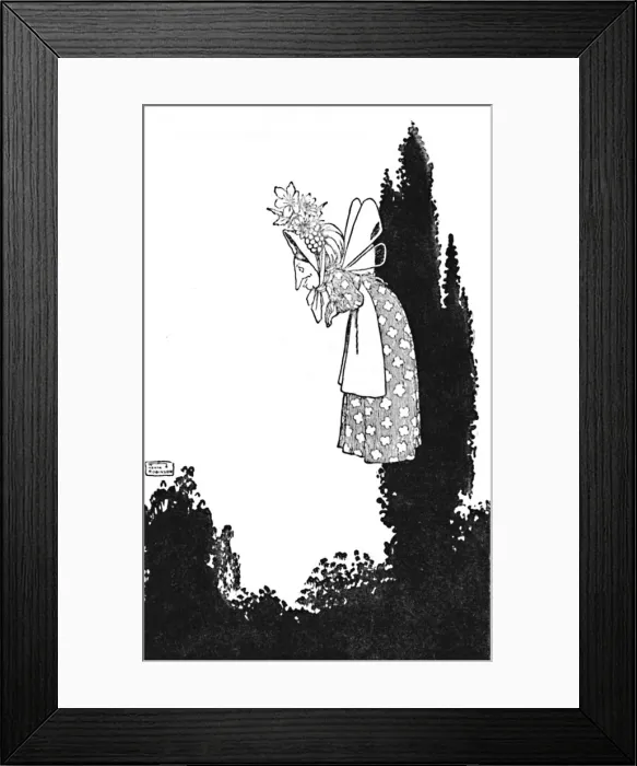 Framed Print : The Elfin-Kings Housekeeper, c1930. Artist: W Heath Robinson