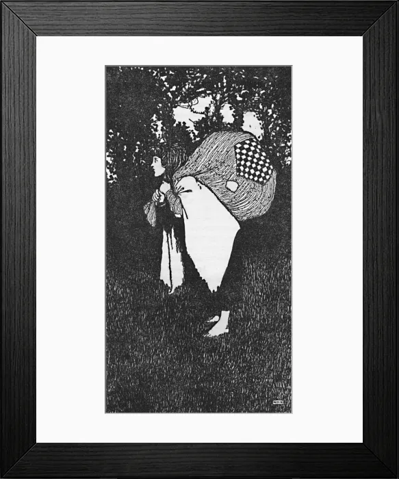 Framed Print : The Kitchen-Maid, c1930. Artist: W Heath Robinson Framed Print : The Kitchen-Maid, c1930. Artist: W Heath Robinson