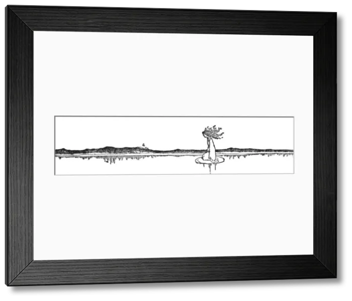 Framed Print : Not a Boat Was To Be Seen, c1930. Artist: W Heath Robinson