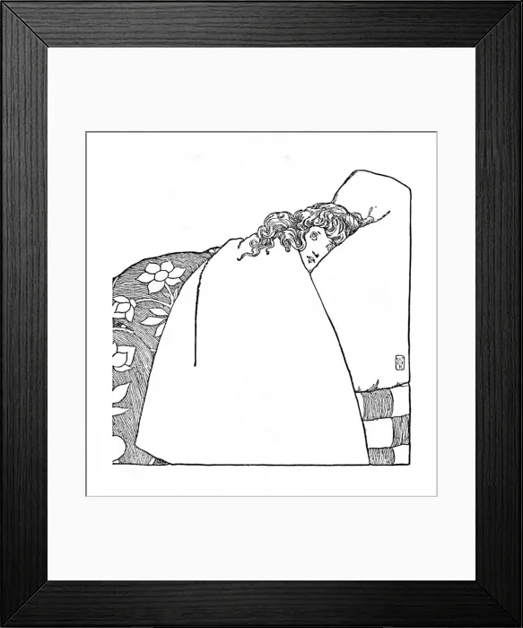 Framed Print : I Have Scarcely Closed My Eyes The Whole Night Through, c1930. Artist: W Heath Robinson Framed Print : I Have Scarcely Closed My Eyes The Whole Night Through, c1930. Artist: W Heath Robinson