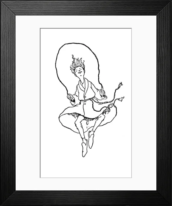 Framed Print : The Son Lived Merrily, c1930. Artist: W Heath Robinson