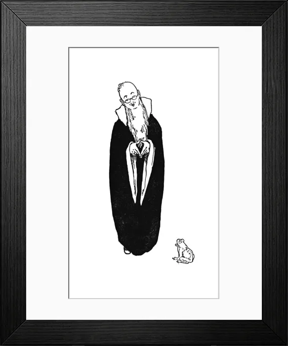 Framed Print : The Old Councillor, c1930. Artist: W Heath Robinson