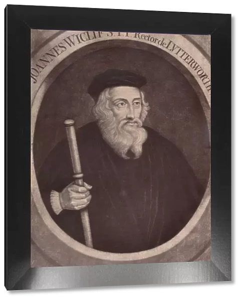 John Wycliffe, English theologian and religious reformer, 18th century (1894). Artist: Alexander van Haecken