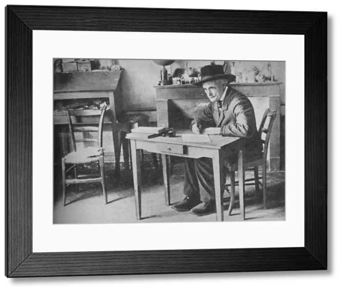 Framed Print : Jean-Henri Fabre - The Humble Study of One of the Greatest of Naturalists, c1925 Framed Print : Jean-Henri Fabre - The Humble Study of One of the Greatest of Naturalists, c1925